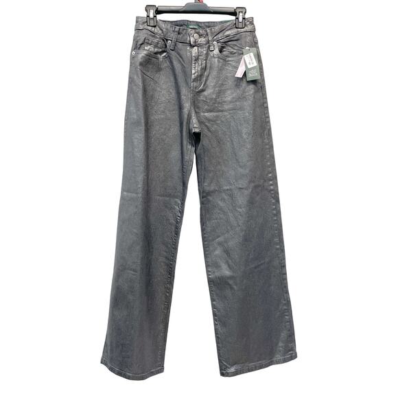 Wild Fable Women's High Rise Baggy Jeans Gray Wash Size 4 Reg - Picture 2 of 7